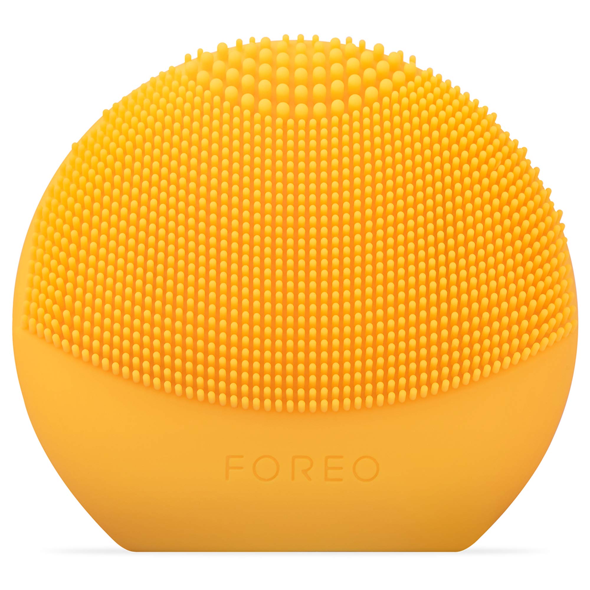 FOREO LUNA fofo Smart Facial Cleansing Brush and Skin Analyzer, Sunflower Yellow, Personalized Cleansing for a Unique Skincare Routine, Bluetooth & Dedicated Smartphone App