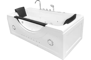 Whirlpool Massage Hydrotherapy 2 Two Persons Corner 71" Bathtub hot tub Niagara