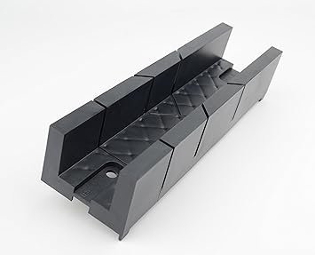 Brüder Mannesmann Werkzeuge M 360 plástico caja de ingletes, 245 mm