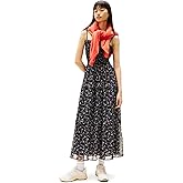 Tommy Jeans Womens Maxi Sundress with Floral Print