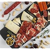 A Little Bit of Spain Gift Bundle &ndash; Manchego Cheese Trio, Iberico Chorizo, Serrano Ham, Olives, Quince Paste, Rabito Royale, Picos Breadsticks &ndash; Spanish Gourmet Sampler