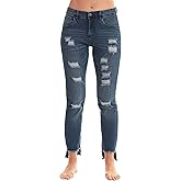 Just Love Solid Distress Jeggings for Women