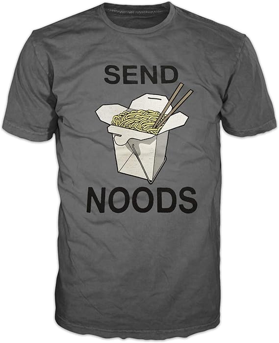 send noods men's shirt