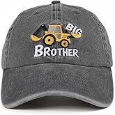 InnoBeta Big Brother Gifts Cap for Boy, Adjustable Embroidered Baseball Hat Grey