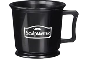 BURMAX SCALPMASTER Barber Grooming Shaving Black Mug SB-SC-MUGR
