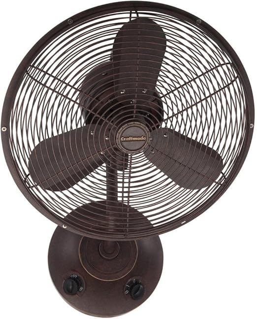 Amazon Com 16 Inch Outdoor Wall Mount Patio Fans Oscillating By