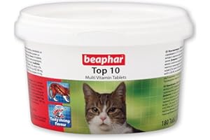 Beaphar Top 10 Cat Vitamin 180 Tablets