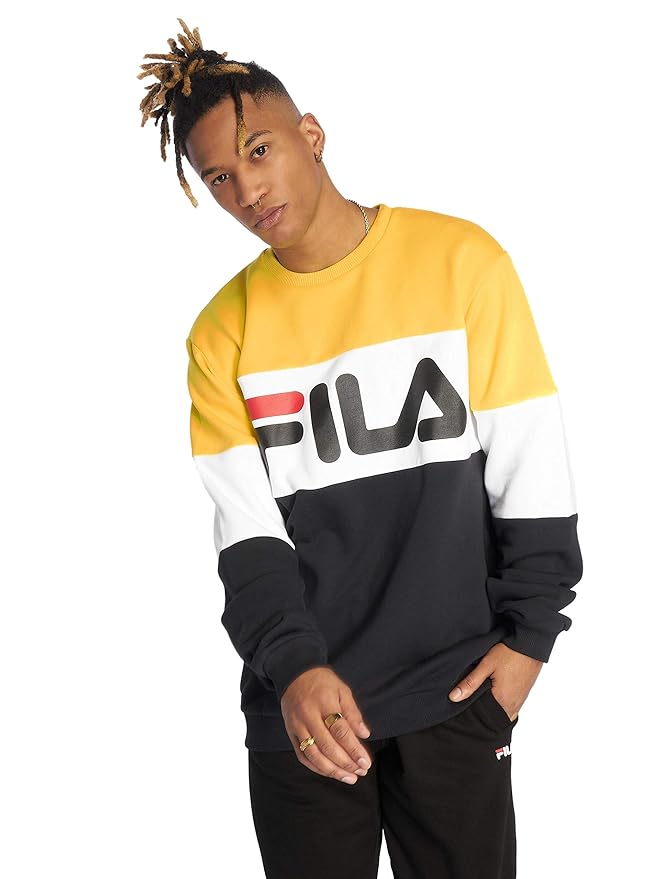Fila Straight Blocked Crew Sweat, Sweatshirt