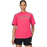 Nike Womens Sportswear Club Essentials T-Shirt Script