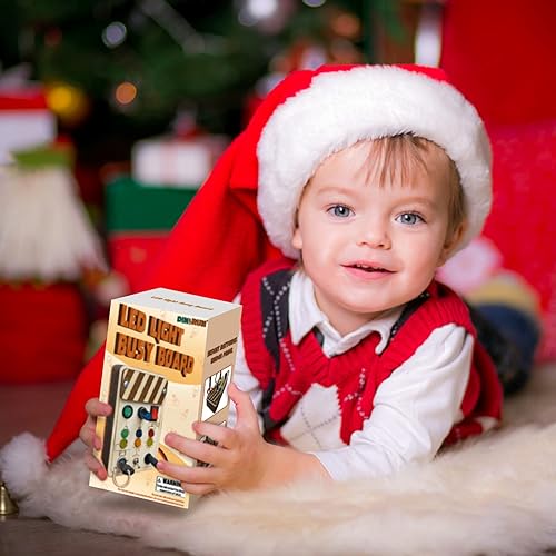 DINORUN Busy Board Montessori Toys for Year Old Toddler Toys