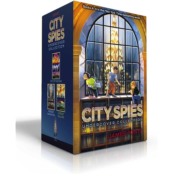 City Spies (The City Spies Series): James Ponti: 9781797108490