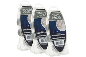 Yankee Candle Midsummer's Night Wax Melts Pack of 18 Suitable for All Wax Warmers