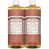 Dr. Bronner’s - Pure-Castile Liquid Soap (Eucalyptus, 32 Ounce, 2-Pack)