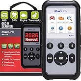 Autel MaxiLink ML629 OBD2 Scanner, ABS SRS Engine Transmission Diagnoses | 2026 Up of AL619/ML619/ML519, Car Code Reader for DIYers Professionals, Auto Scan Tool, Auto VIN, Ready Test, DTC Lookup