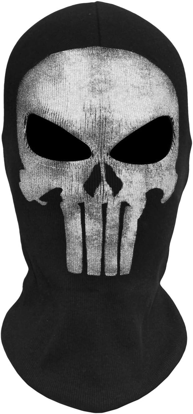 FairytaleMM Schädel-Geist-Schablonen-Halloween-Punisher Deathstroke