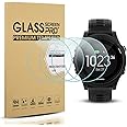 Diruite 4-Pack for Garmin Forerunner 935 Screen Protector Tempered Glass for Forerunner 935 [2.5D 9H hardness] [Anti-Scratch]
