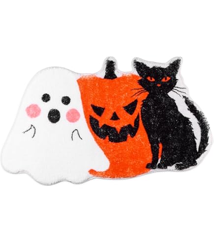 Tapis De Bain En Toile D'araignée – Tapis D'Halloween – Décoration De Salle De Bain Gothique – Décoration D'intérieur Sorcière Horreur Gothique – Tapis De Chambre Gothique Pour Chambre à Coucher