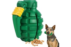 Indestructible Dog Toys for Aggressive Chewers - Heavy Duty, Durable Toys for Large Dogs (Green)