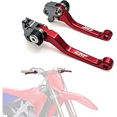 Xilakol Upgraded Brake Clutch Levers for CRF250R CRF450R 2004-2006 | CNC Aluminum Adjustable Pivot Handle Levers Replacement for CRF250X 04-17 CRF450X 05-17 CR125R CR250R 04-07 Dirt Bikes
