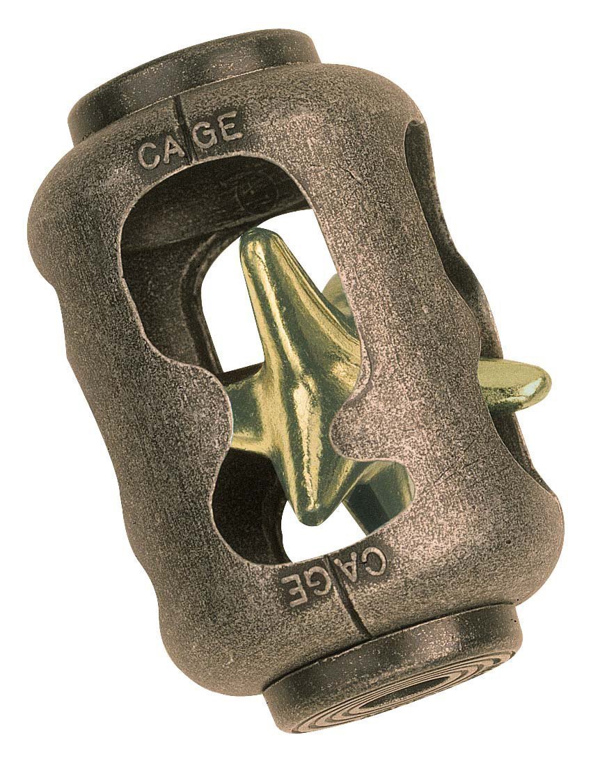 EUREKA 515033" Huzzle Cast Cage Puzzle