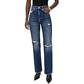 Veronica Beard Jean Women's Dylan High Rise Wide Leg Straight Jeans