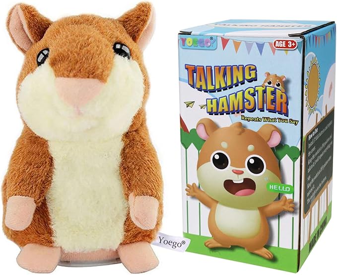 talking hamster cat toy