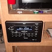 Amazon.com: Pyle Double DIN In Dash Car Stereo Head Unit - Wall Mount