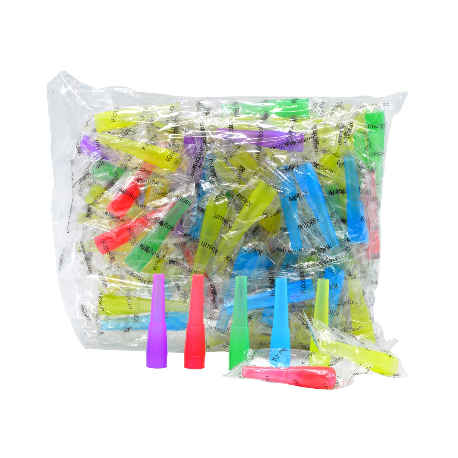 Photo 1 of 100 Pieces Hookah Tips Disposable Vape Shisha Tips Hookah Mouth Tips Accesorios Individual Wrapped Mixed Colors Mouth Piece Female Hookahs Bong Flavor Tips Hooka Accessories