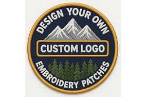 Custom Embroidered/Printed Patches, Iron On, Sew On, Hook and Loop Design, Personalized Logo Image Text for Backpacks, Jacket