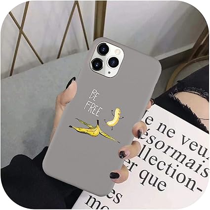 Amazon 面白い漫画バナナ電話ケースiphone 11プロxr X Xsマックスse 7 8 6 Sプラス文字は無料ソフトシリコーンカバーfundas Style 3 For Iphone Xs ケース カバー 通販