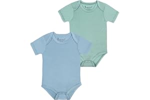 Jimonda Baby Two-Piece Outfits Short Sleeve Romper Sets Soft Newborn Clothes Breathable Bodysuits for Boys Girls