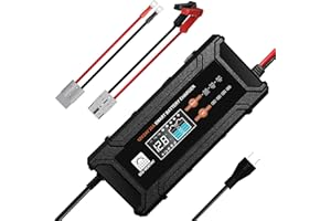 ECO-WORTHY 12V/24V 20A LifePO4 Lithium Battery Charger 14.6V Automatic Smart & Maintenance with Anderson Connector for Lithiu