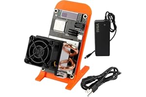 Bitcoins Miner Lucky Miner Bitaxes Gamma 601 SHA256 1.5TH/S 25W Low Power Home Solo ASIC Crypto Miner, Orange
