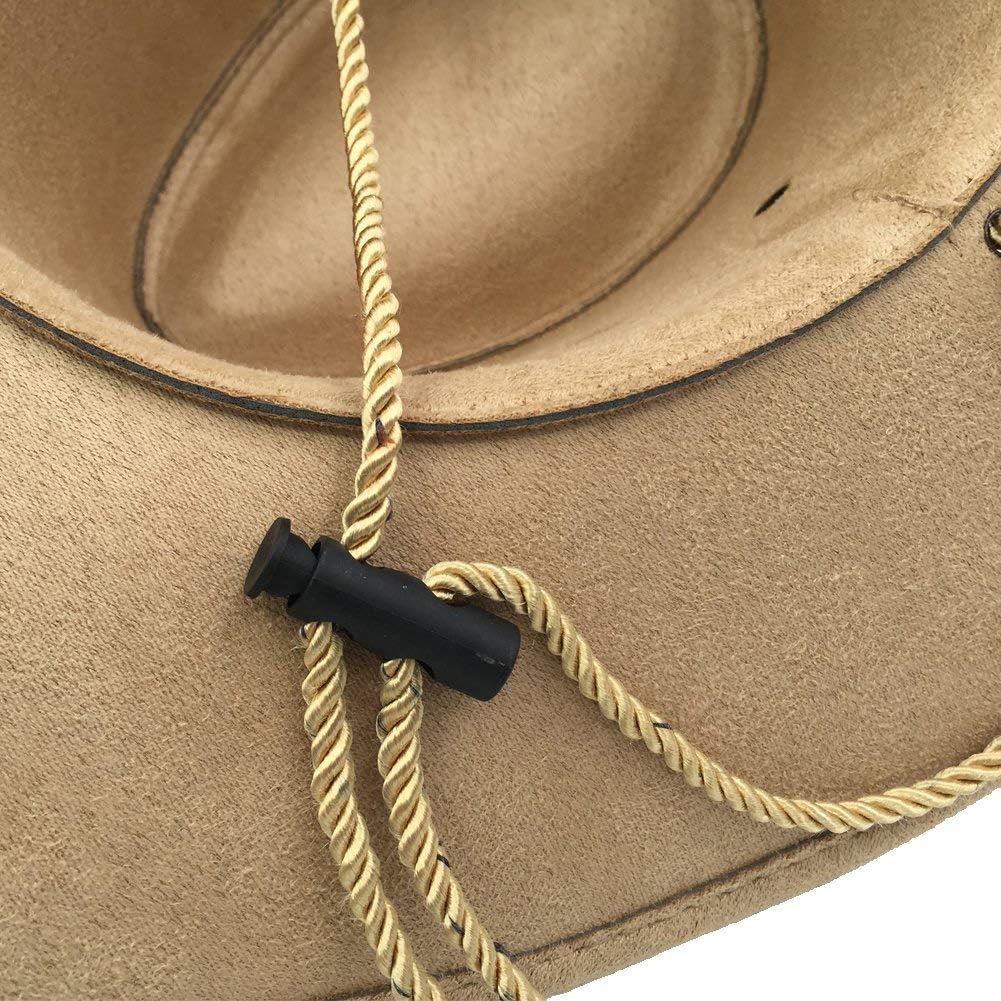 JAOAJ Mens Faux Felt Wide Brim Hat 