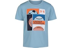 Under Armour Boys' Short Sleeve Shirt, Crewneck, Lightweight and Breathable