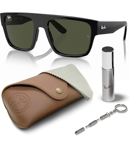 Ray-Ban RB4547 Boyfriend Two Square Shape Non-Polarized Sunglasses