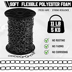 Yaocom 100 ft Jack Chain Galvanized Steel Hanging