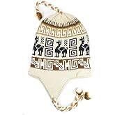 Gamboa Alpaca Llama Beanie for Men & Women - Winter Hats - Peruvian Hat