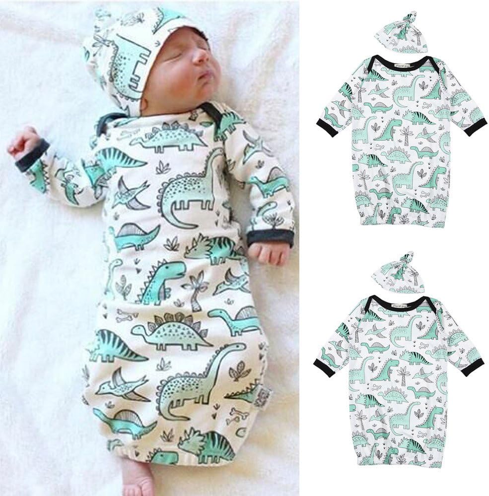 dinosaur swaddle set