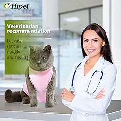 hipet Cat Surgery Recovery Suit for Abdominal