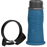 Camco Water Bandit | Features a Highly Flexible Silicone-Polymer Sleeve & ABS Male Water Hose Connection | Works with Damaged
