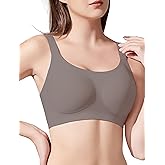seramera Seamless Wireless Push Up T-Shirt Bras for Women – Soft Full Coverage Bralettes with No Underwire