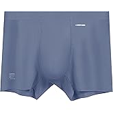 ABananaCover Premium Men's Naked Feeling Air Micro Modal Boxer Briefs - Superior To Cotton Underwear - 3X Softer Than Cotton - 3" Snug-Fit Athleisure Mens Underwear Trunks - Cobalt Blue, X-Large