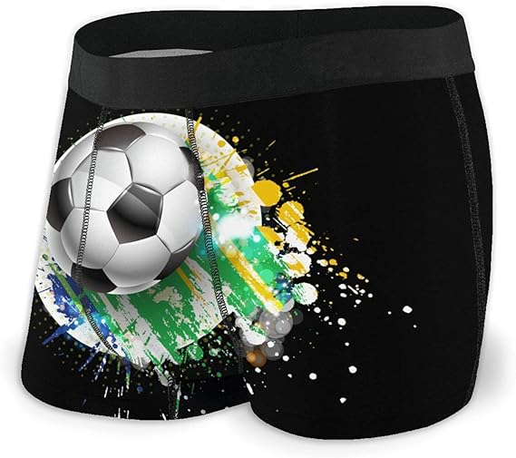 Amazon Co Jp サッカー ボクサーパンツ 青少年男の人透気ボクサー 薄い 立体成型 吸湿速乾 下着 ストレッチ ブリーフ お父さん 彼氏の プレゼント 服 ファッション小物
