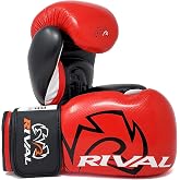 RIVAL Boxing RB7 Fitness Plus Bag Gloves, Ergo Strap System and High-Density Layered Padding for Heavy Bag and Mitt Work