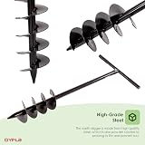Oypla 150mm 6" Manual Post Hole Fence Digger Earth Auger Hand Drill view 4