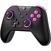 EasySMX X05 2.4g Wireless Controller for PC/iPhone/Android/Switch & Steam Deck- Bluetooth Controller Gamepad with Hall Effect