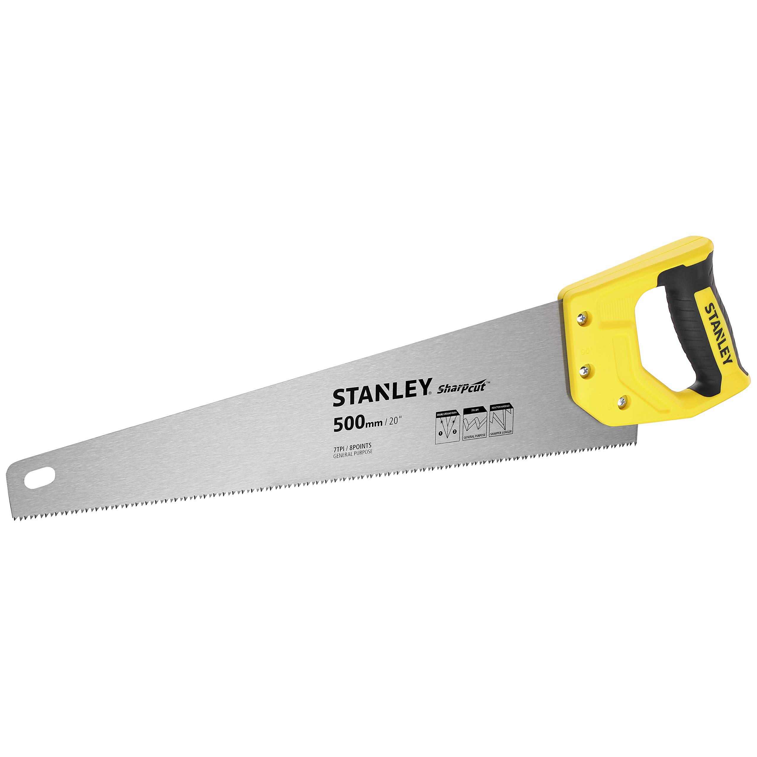 STANLEY STHT20367-1 Serrucho Universal 20”/500mm 7TPI, Multicolored