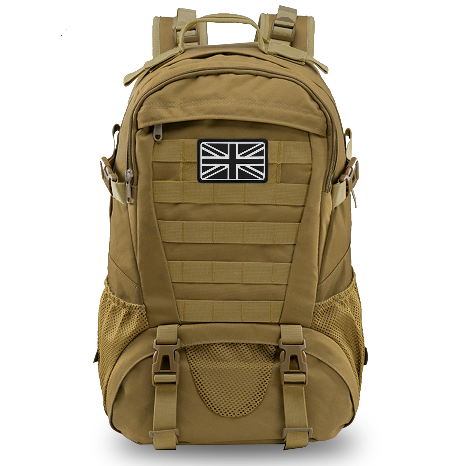 Jueachy Military Tactical Backpack 30L Army Assult Camouflage Hunting Rucksack Molle 3 Day Large Rucking Backpack for Outdoor Sports Trekking Hiking Travel Camping