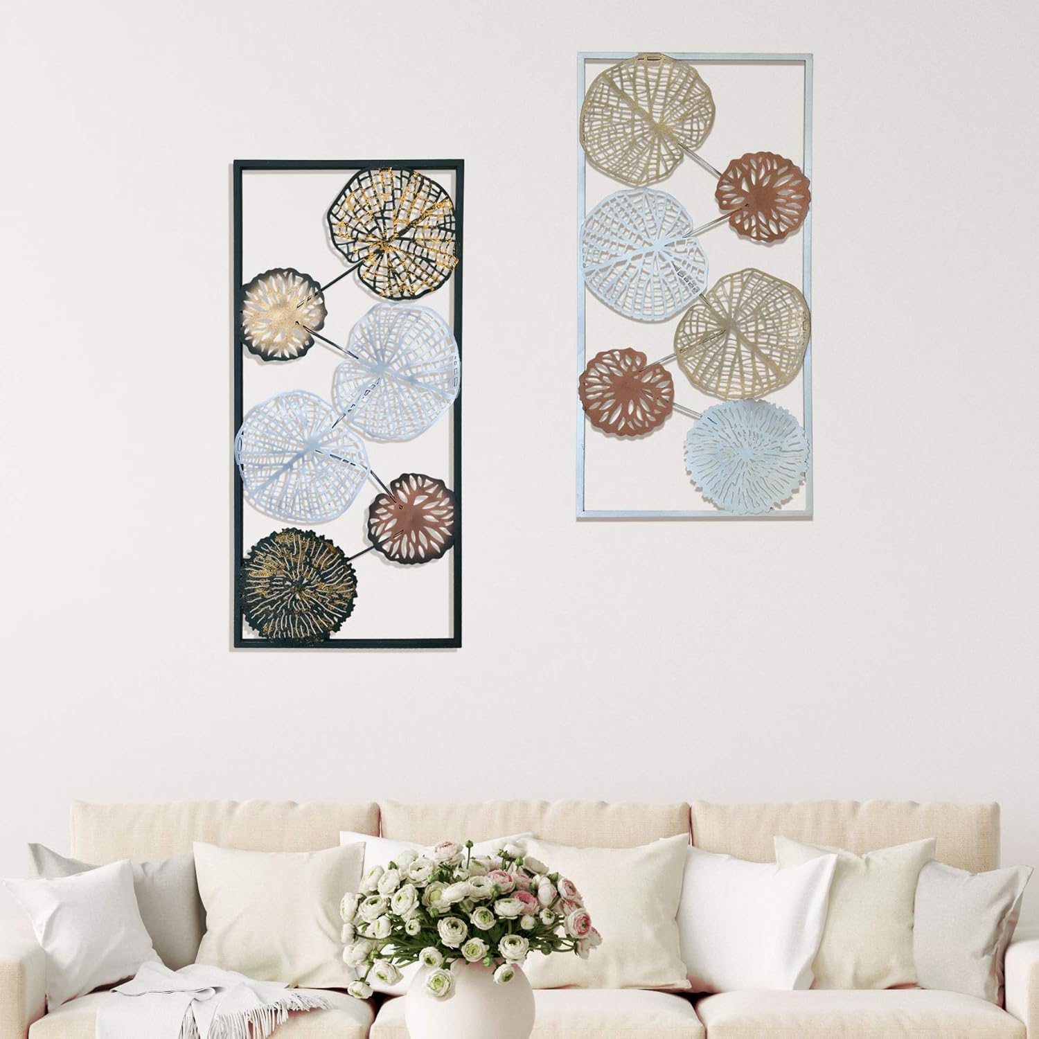 DecorShore Contemporary Metal Wall Art 